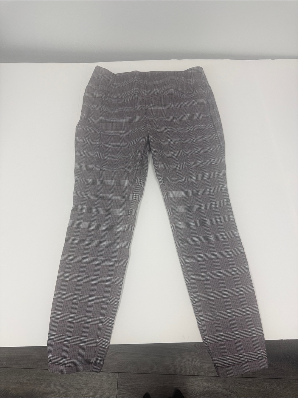 Worthington Gray Plaid Skinny Pants